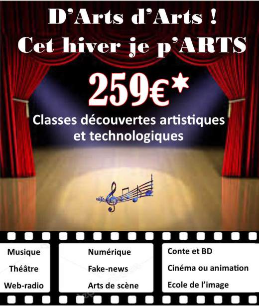 Classes découvertes artistiques et technologiques -